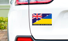Australia/Ukraine Bumper Sticker