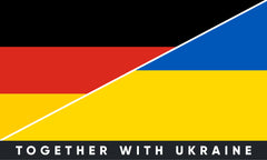 Germany/Ukraine Bumper Sticker