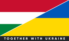 Hungary/Ukraine Bumper Sticker