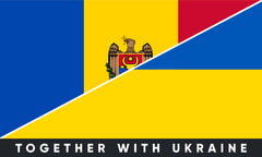 Moldova/Ukraine Bumper Sticker